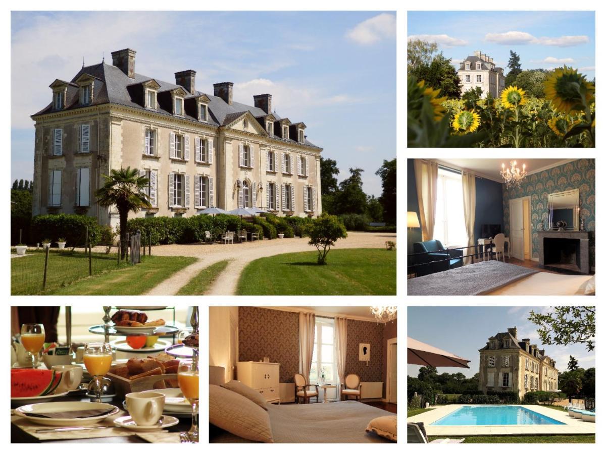 Chateau La Mothaye - Self Catering Apartments With Pool In The Loire Valley Les Bois-d'Anjou 外观 照片