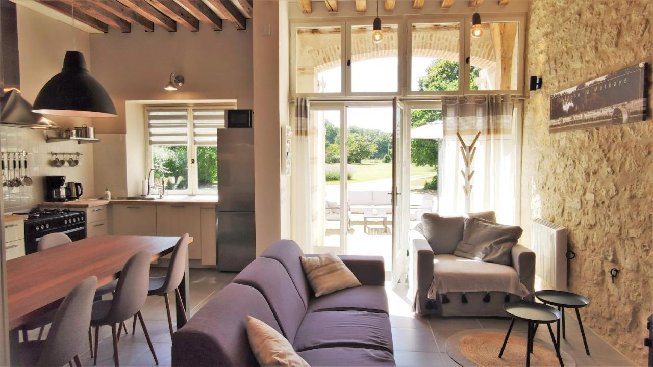 Chateau La Mothaye - Self Catering Apartments With Pool In The Loire Valley Les Bois-d'Anjou 外观 照片