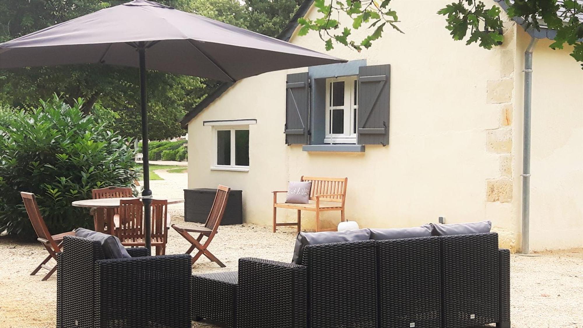 Chateau La Mothaye - Self Catering Apartments With Pool In The Loire Valley Les Bois-d'Anjou 客房 照片